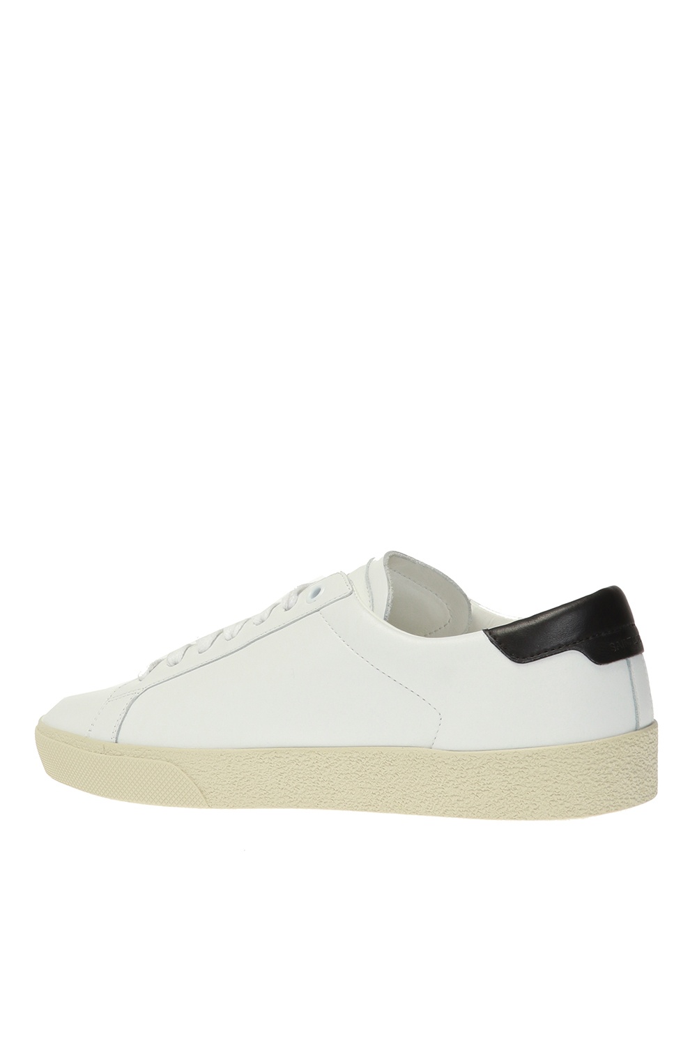 White 'Court Classic SL/06' logo sneakers Saint Laurent